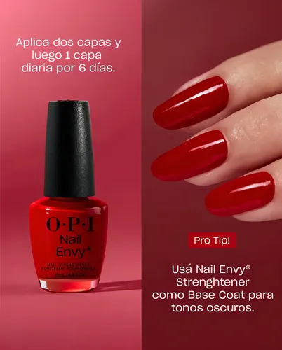OPI Nail ENVY Alpine Snow Fortalecedor vegano color 15mL