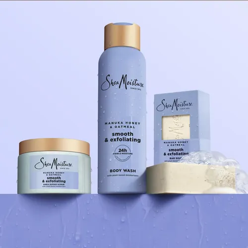 Exfoliante Corporal Shea Moisture Miel Avena 355ml