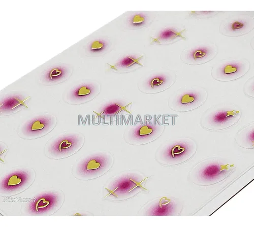 Stickers Uñas Autoadhesivos – Aura – Deco Nail Art