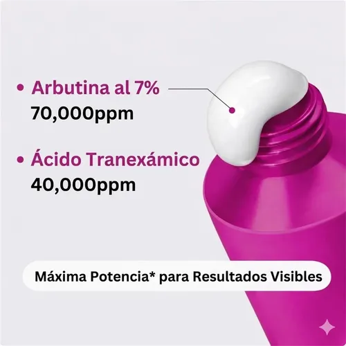 Crema Facial Despigmentante Con Ácido Tranexámico Y Arbutina