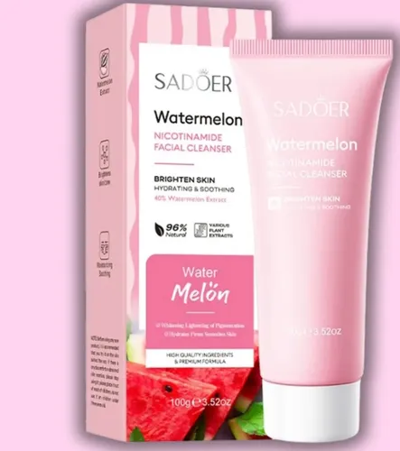 Limpiador Facial Watermelon Nicotinamide Sadoer 100g
