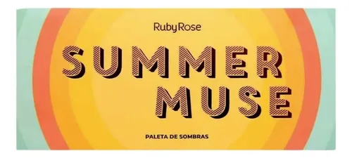 Paleta De Sombras De Ojos Ruby Rose Summer Muse