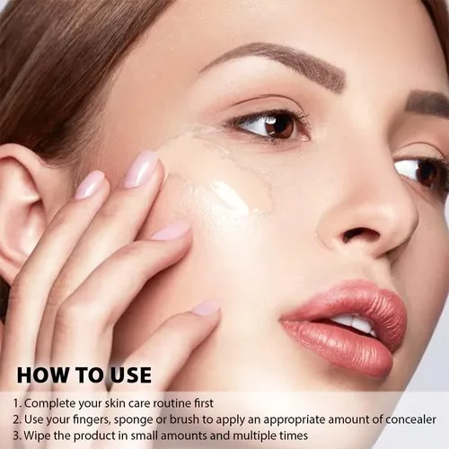Corrector De Ojeras Kaely Full Cobertura, Antiarrugas