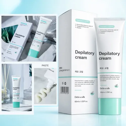Depilatoria Rapida 60ml Crema Suave Piel Sensible Unisex
