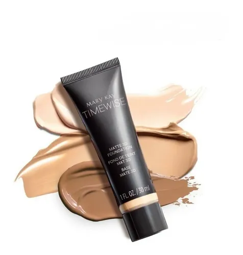 Base De Maquillaje Nueva Larga Duración Mate 3d Antiedad