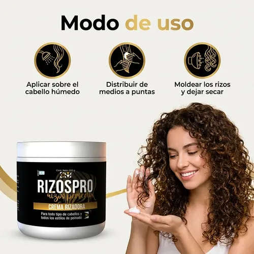 Activador De Rizos Y Rulos Arlex Rizos Pro 2 Unidades 500gr