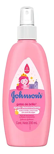 Spray Para Peinar Johnson Baby Gotas De Brillo 200 Ml