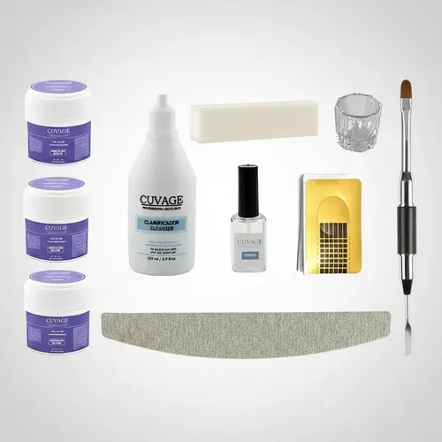Kit Avanzado Construcción Uñas Esculpidas Gelificadas Gel Uv