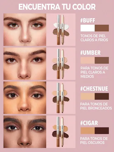Sheglam Lápiz 2 En 1 Contorno E Iluminador Facial