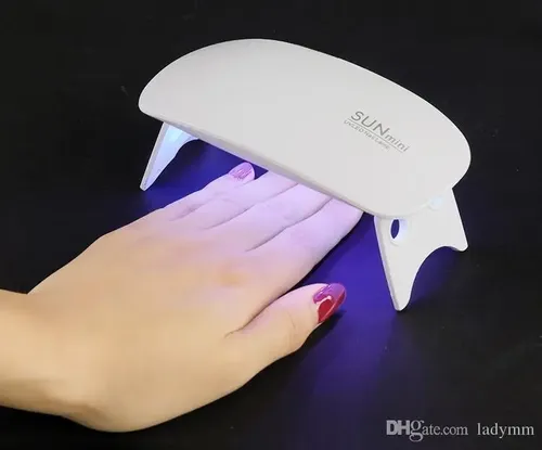 Lámpara Uv Secador Mini Cabina Led Para Uñas En Gel