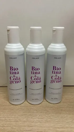 Frilayp Acondicionador Biotina & Colageno 370ml X 3 Unidades