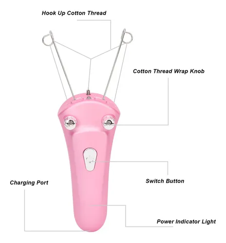 Depiladora Beauty Face Thread, Eléctrica, Para Enhebrar El C