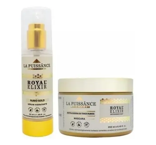Kit Mascara + Serum Hidratante Royal Elixir La Puissance