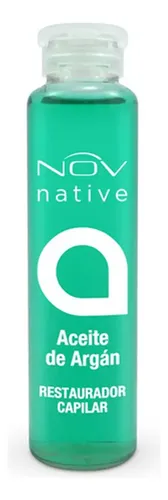 Ampollas Nov Native Argan + Lino + Keratina X 3 Cajas