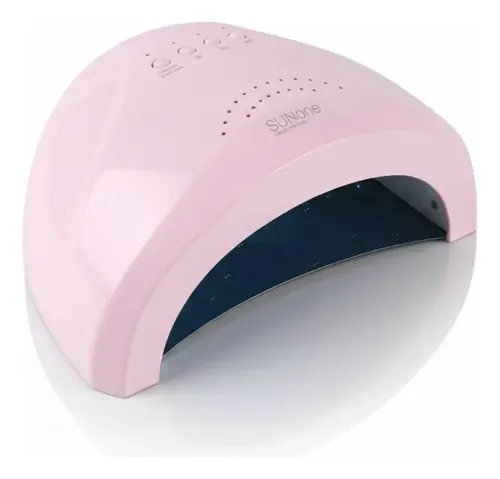 Cabina Uv Led Sun 48w Uñas Esculpidas Gelificadas Semipermanentes Gel Secado Uv Omshop Color Rosa