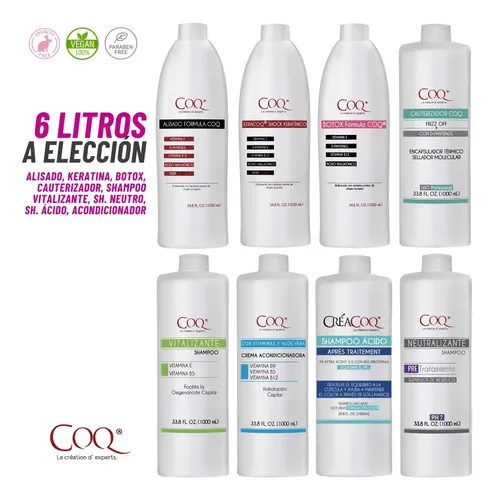 6 Litros: Alisado, Keratina, Lifting, Cauterizado A Eleccion