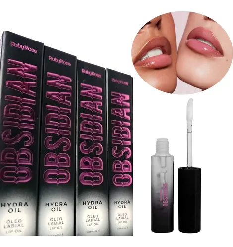 Kit Básico Ruby Rose Paleta Rímel Gloss Delineador Y Brochas