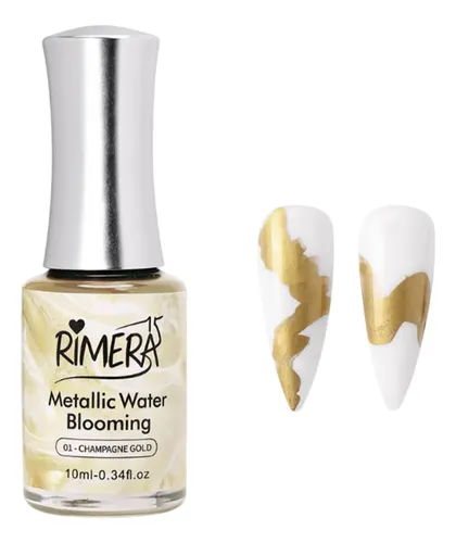 Base Coat Blooming Dorado Gold Champagne Uv/led De 10ml