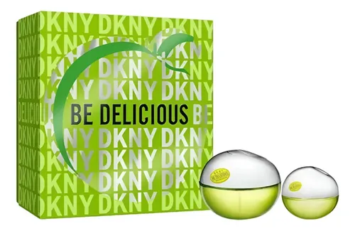 Set Perfume DKNY Be Delicious 2Pzs Mujer Floral Frutal Spray 100mL