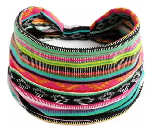 Cincha Elástica Bohemia Para El Cabello, Diadema Xz