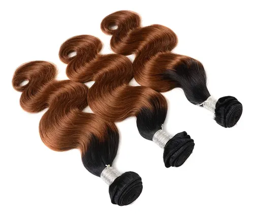 Hair Bundle Misoun Ombre Brazilian Body Wave 100% Cabello Hu