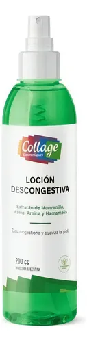 Locion Descongestiva Extracto Manzanilla Malva Collage