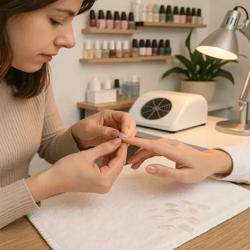 Tips Soft Gel Press On Uñas Bolsa City Girl 600u
