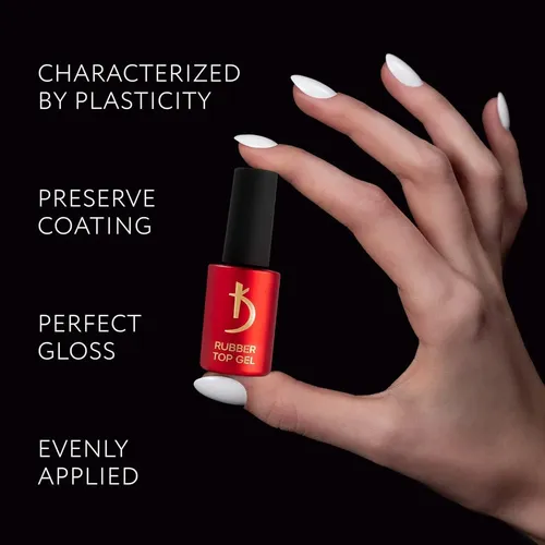 Set Base Y Top Gel Rubber Kodi 8ml 7ml Uñas Uv/led
