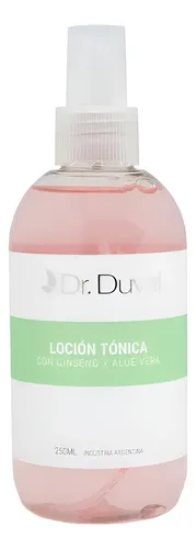 Dr. Duval Loción Tónica Facial Con Ginseng Y Aloe Vera 250ml