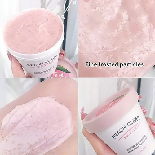 Exfoliante Corporal De Helado De Melocotón Con Niacinamida
