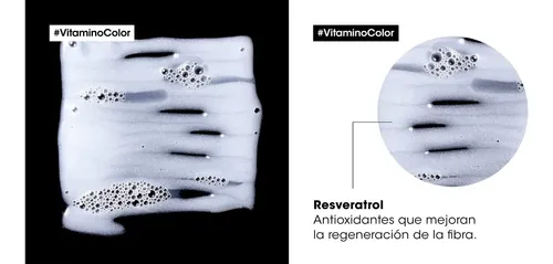 Shampoo Vitamino Color para cabellos con color Serie Expert L´Oreal Professionnel 300ml