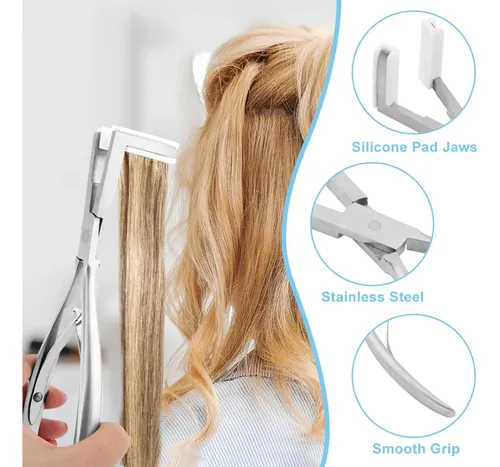Kit De Herramientas Para Extensiones De Cabello Lvoertuig: P