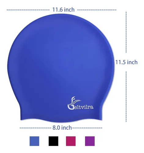 Gorro De Baño Geltvilra, Talla Grande, Para Trajes De Baño