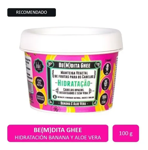 Lola Cosmetics Ghee Hidratante De Banana Y Aloe Vera