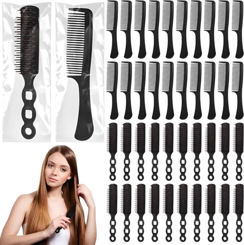 Conjunto De 48 Cepillos Y Peines Diversos Para El Cabello