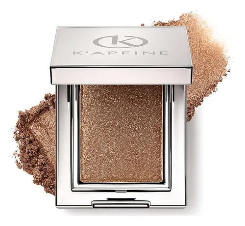 Sombra Glitter K’apeine 06# Brown 10 Tonos Polvo Perlado
