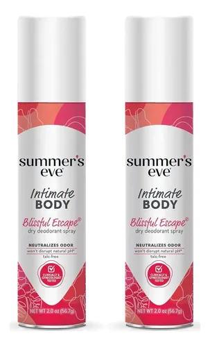 Spray Femenino Blissful Escape 2 Oz (paquete 2) Summer’s Eve