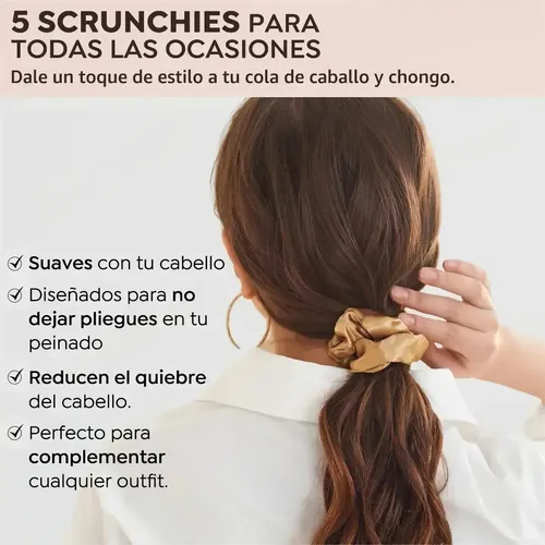 Xi 1209 Pcs Ligas Para Cabello Elásticas, Donas Para El Muje