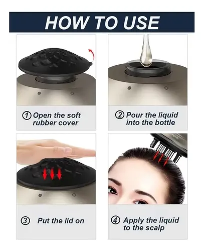 Peine Masajeador Manual Para El Cuidado Del Cabello, Cepillo