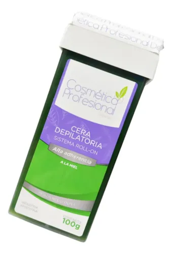 Cera Depilatoria Roll-on Alta Adherencia Cosmetica Prof 100g