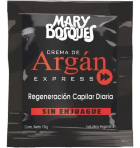 Mary Bosques Crema De Argan Express Sin Enjuague 36 Sobres