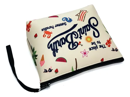 Bolsos De Maquillaje Impresos De Moda Estilo De Vacaciones Hz201pcs Vacation/holiday Print