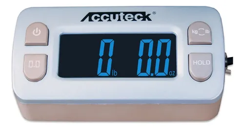 Báscula Accuteck W-8580, 110 Libras X 0,1 Oz, Color Dorado