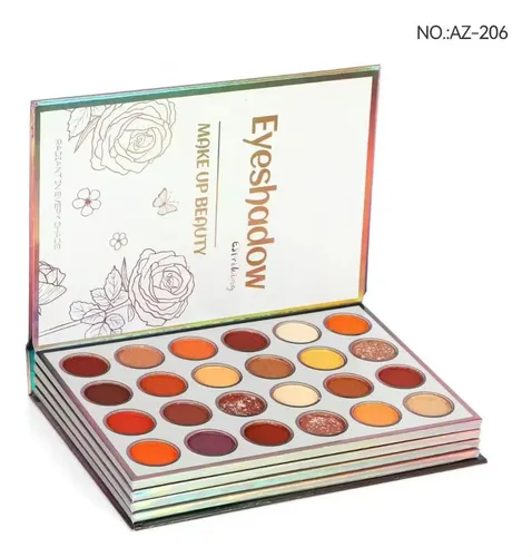 Paleta Libro De Maquillaje, Paleta De Sombras De Ojos Viaje
