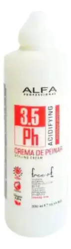 Crema De Peinar Acidyfing 3.5ph Apto Metodo Curly Girl