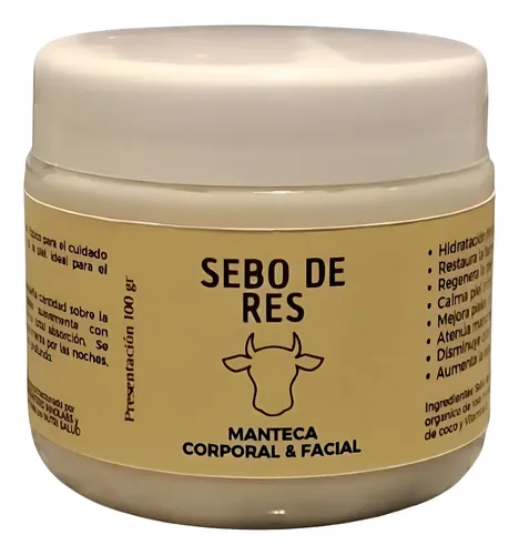 Crema De Sebo De Res Para Cicatrices, Melasma Y Dermatitis