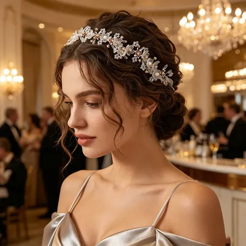 Diadema Para El Pelo Con Forma De Bola De Fiesta Con Forma D