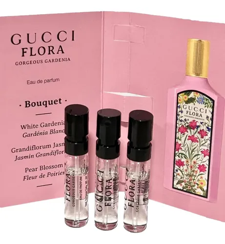 Set De 3 Perfumes Gucci Flora Gorgeous Gardenia