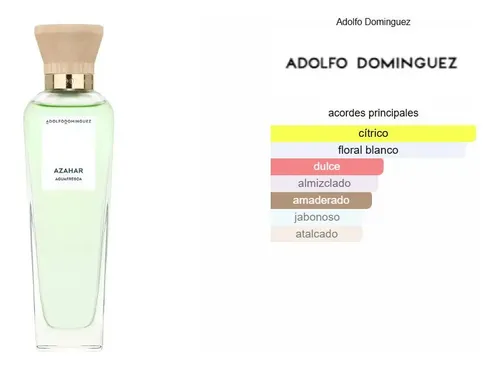Perfume Azahar Agua Fresca Mujer Adolfo Dominguez Edt 120ml