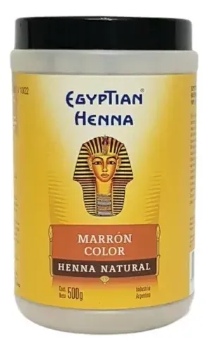 Henna Egyptian En Polvo X 500gr Tintura Vegetal